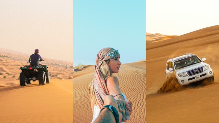 Evening Desert Safari Tour with Private Car and Driver in Dubai