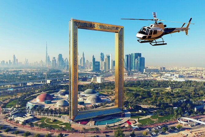 Dubai Helicopter Ride Booking with Private Transfer Service