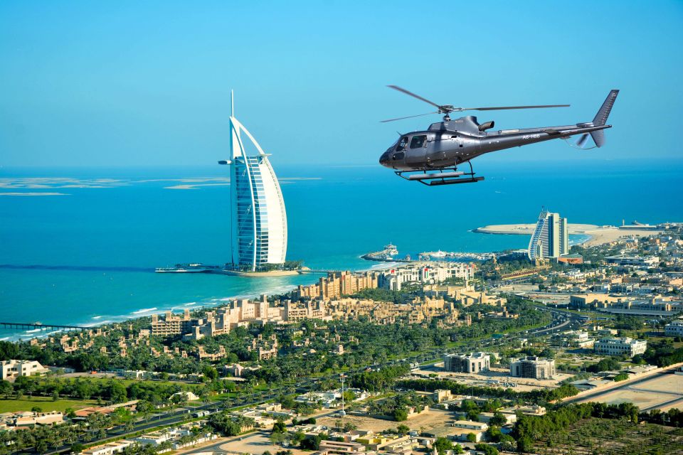 Dubai Helicopter Ride Booking with Private Transfer Service