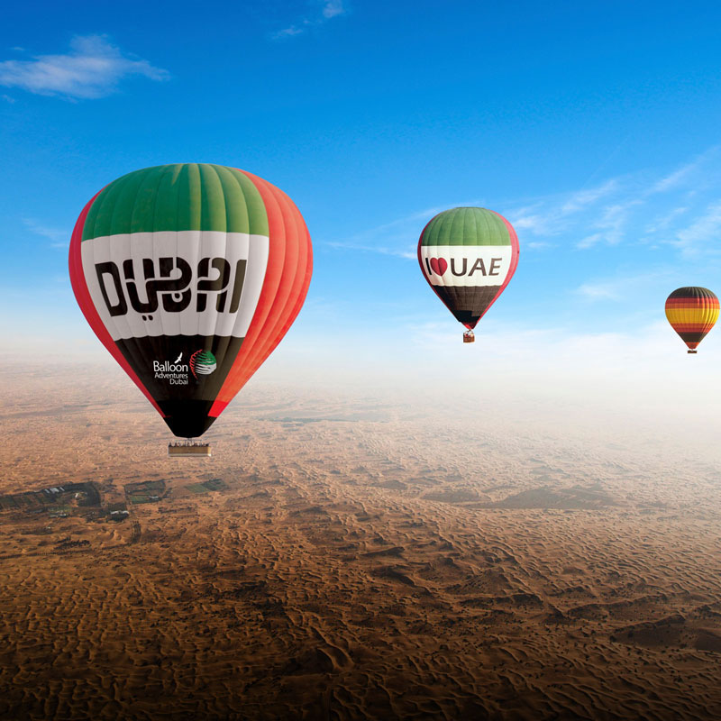 Hot Air Balloon Tours in Dubai