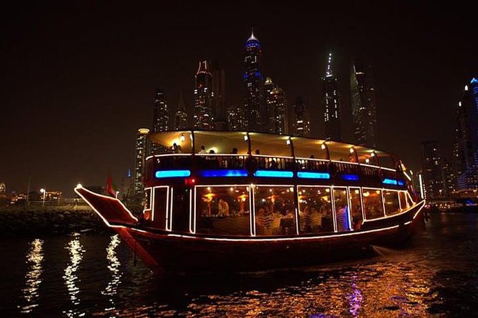 Dubai Dhow Cruise with Barbeque Dinner at Dubai Creek